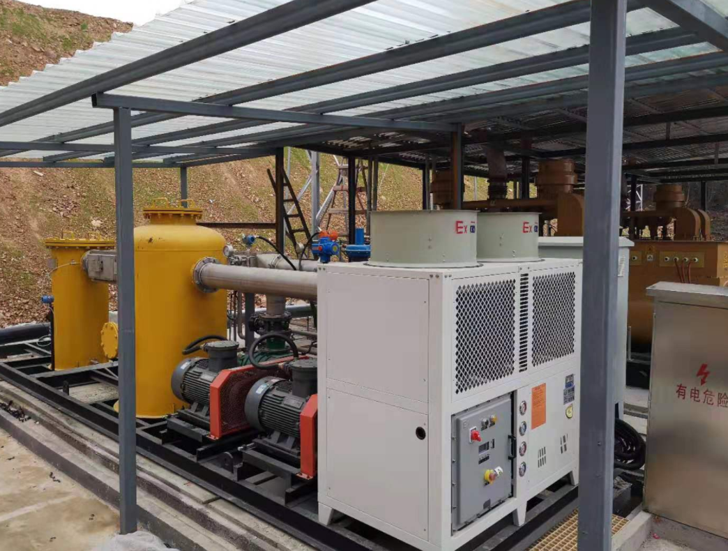 沼氣發電并網冷干機案例